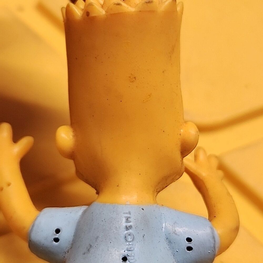 The Simpsons Bart Simpson Bendable 4.5" Figure Jesco 1990 - Picture 5 of 6